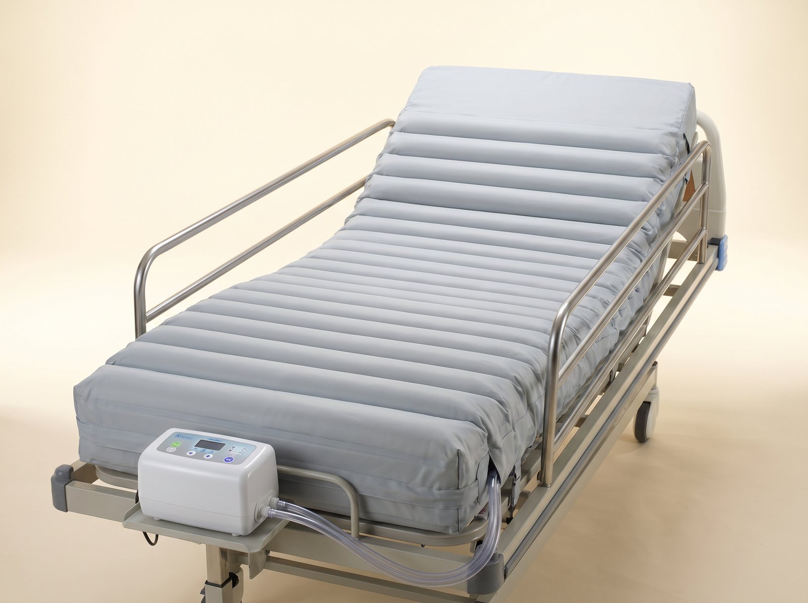 Pressure-relief mattress for extended bed rest